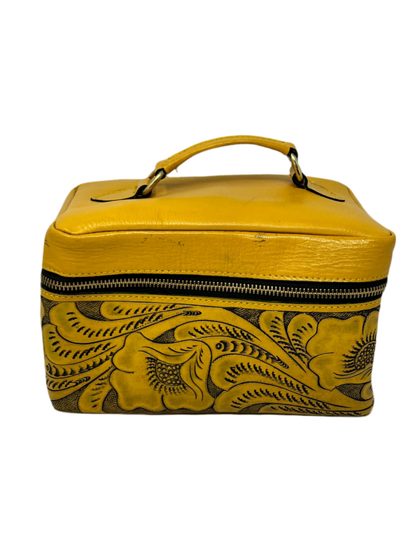 Cosmetic Bag with Top Handle