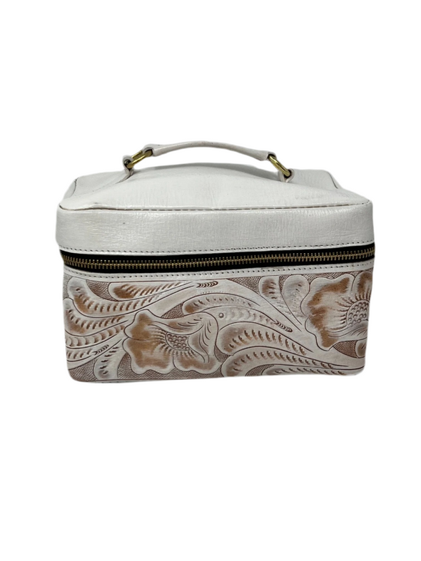 Cosmetic Bag with Top Handle