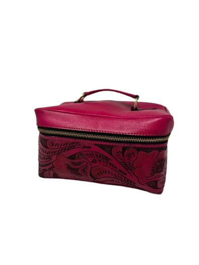 Cosmetic Bag with Top Handle