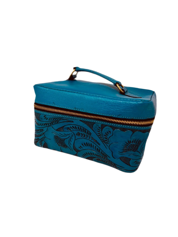 Cosmetic Bag with Top Handle