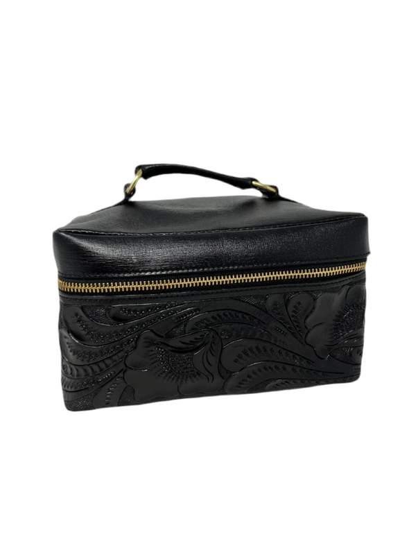 Cosmetic Bag with Top Handle