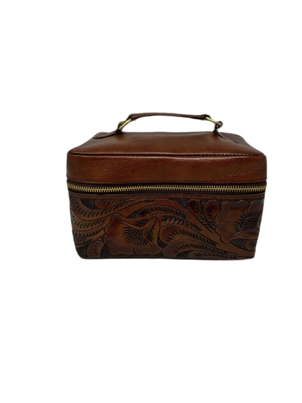 Cosmetic Bag with Top Handle