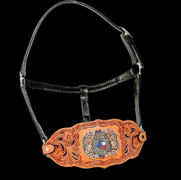 Solid Leather Bronc Halter